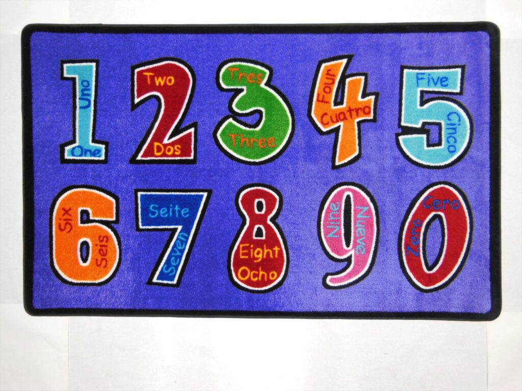 Numbers Rug